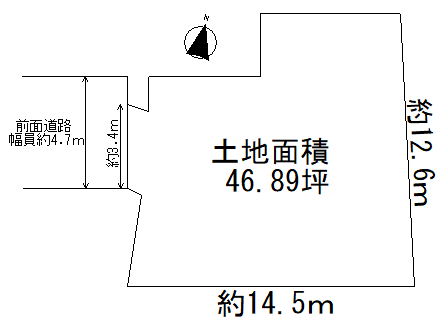 堺市中区深井中町 売地